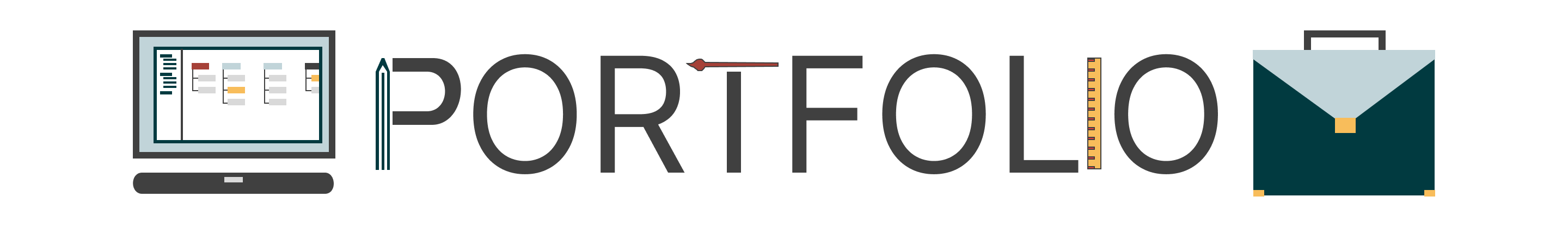 Portfolio Header title