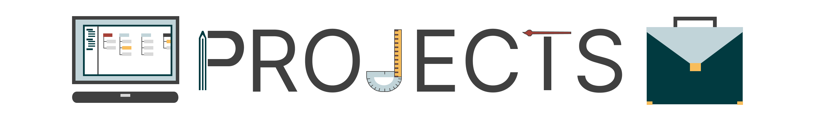 Projects Header title